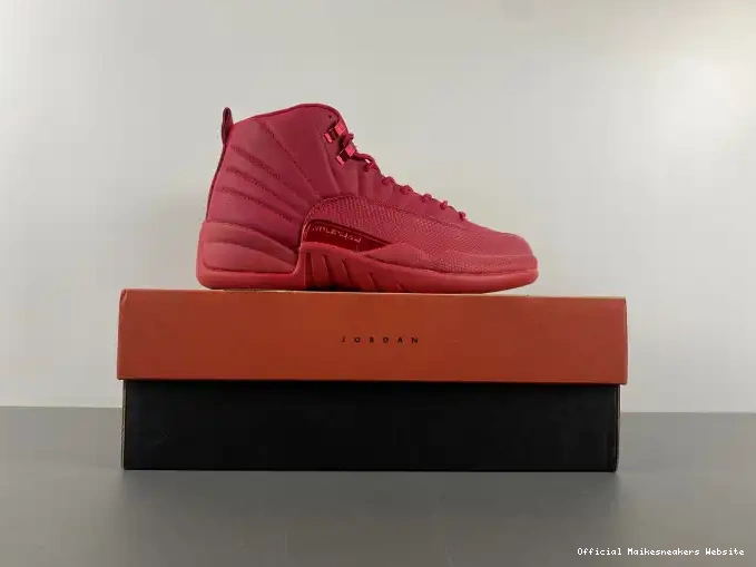 Official Maikesneakers Jordan Red Gym 130690-601 Retro 12 Air (2018) 0615